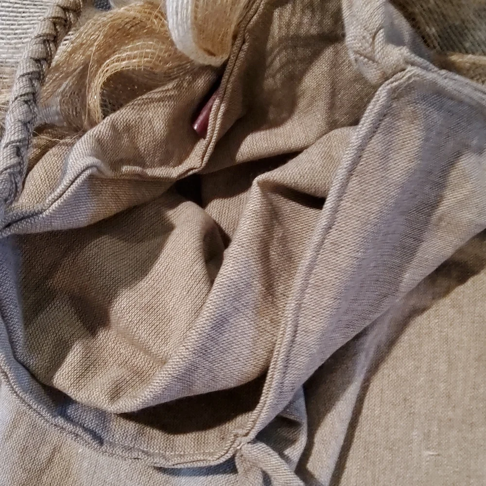 Decorative Jute Tote